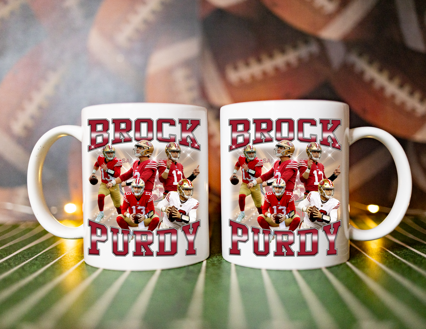 PURDY 49ERS MUGS